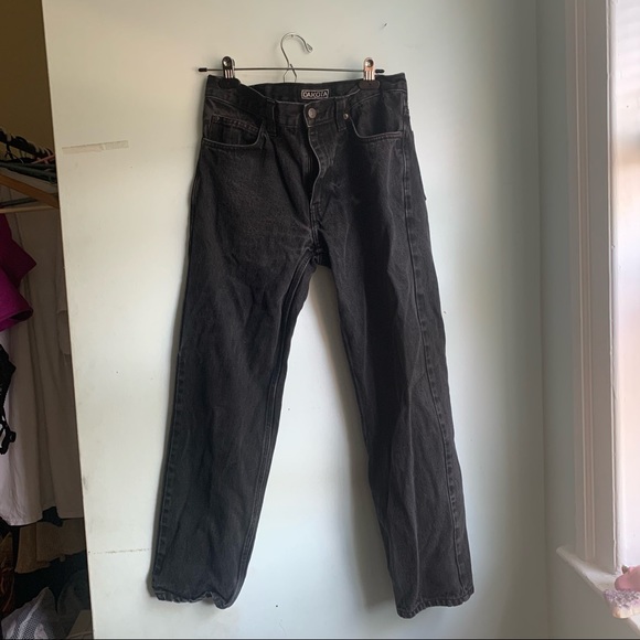 Set: blue crochet top and black Dakota jeans - Picture 3 of 4